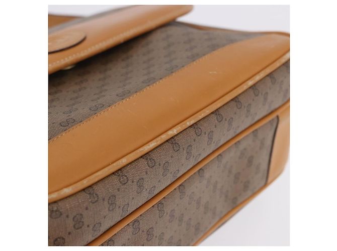 GUCCI Micro GG Shoulder Bag PVC Leather Beige Gold Tone 001 116 0925 - vista 22