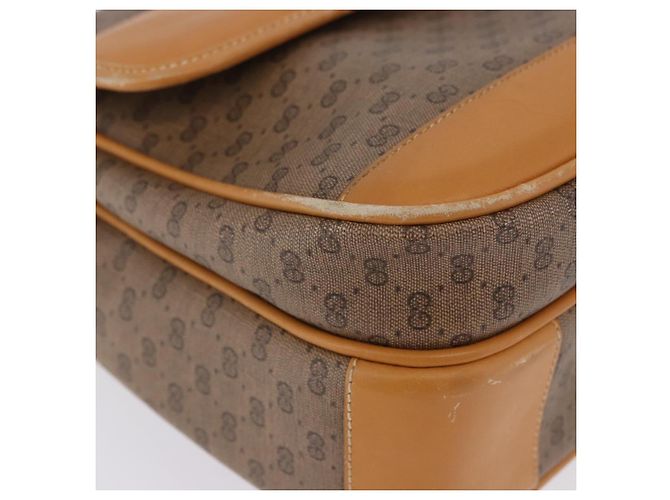 GUCCI Micro GG Shoulder Bag PVC Leather Beige Gold Tone 001 116 0925 - vista 23