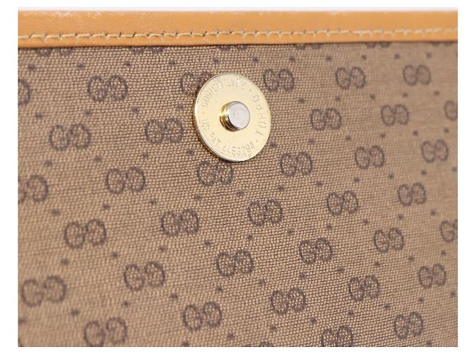 GUCCI Micro GG Shoulder Bag PVC Leather Beige Gold Tone 001 116 0925 - vista 30