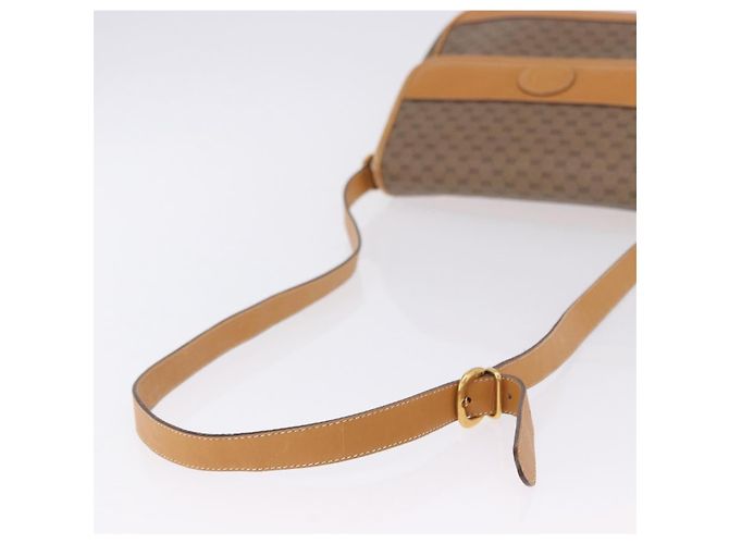 GUCCI Micro GG Shoulder Bag PVC Leather Beige Gold Tone 001 116 0925 - vista 9