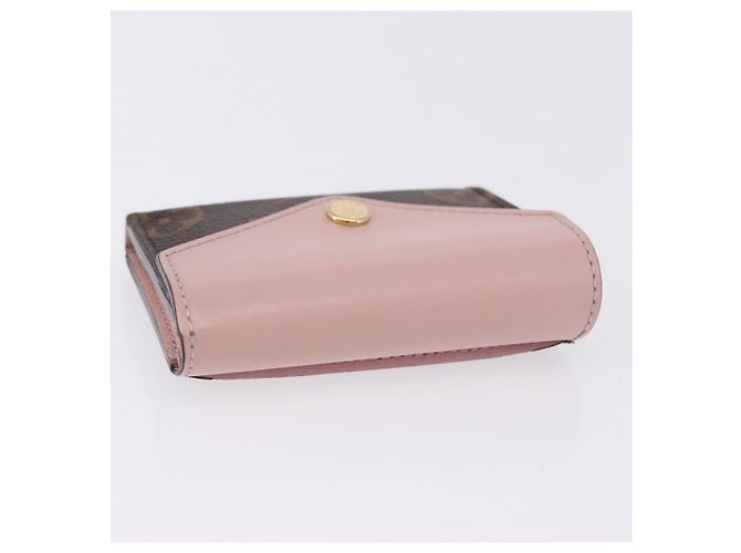 LOUIS VUITTON Monogram Portefeuille Zoe Wallet Pink M62933 LV - vista 5