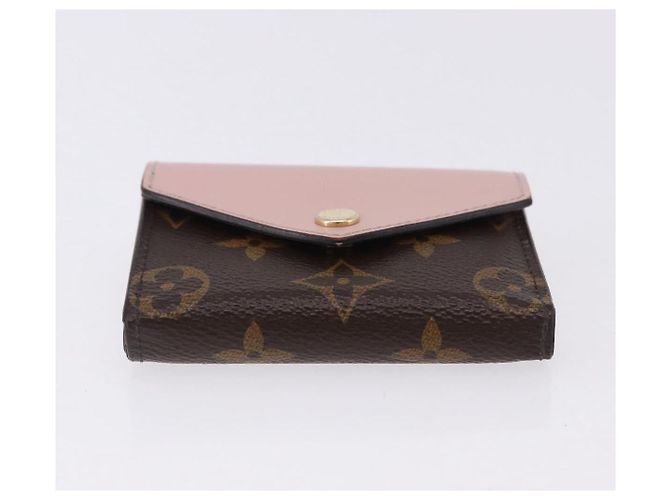 LOUIS VUITTON Monogram Portefeuille Zoe Wallet Pink M62933 LV - vista 6