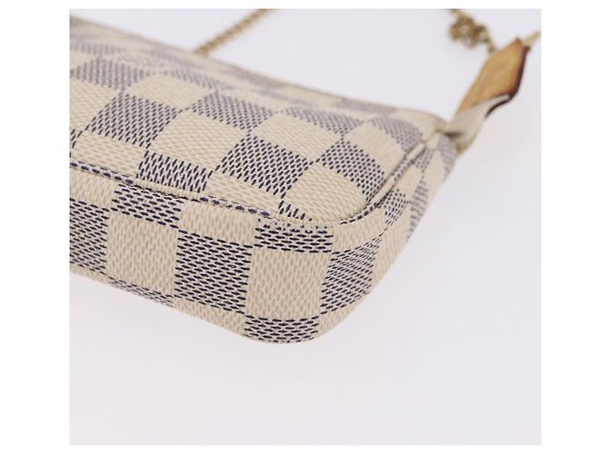 LOUIS VUITTON Damier Azur Mini Pochette Accessoires Pouch N58010 LV - vista 14