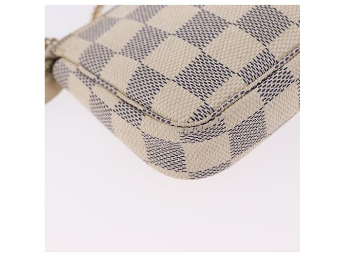 LOUIS VUITTON Damier Azur Mini Pochette Accessoires Pouch N58010 LV - vista 15