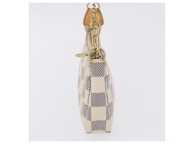 LOUIS VUITTON Damier Azur Mini Pochette Accessoires Pouch N58010 LV - vista 4