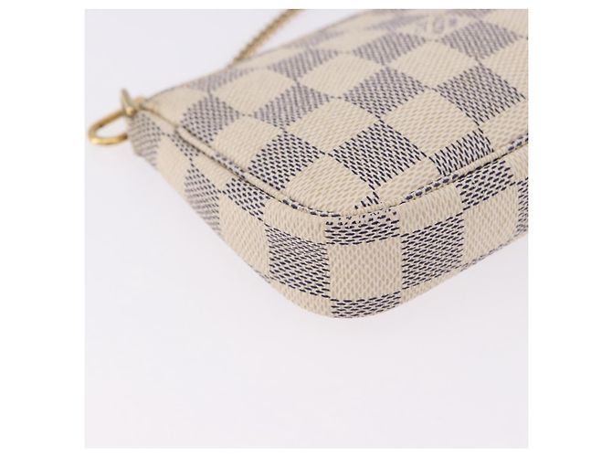 LOUIS VUITTON Damier Azur Mini Pochette Accessoires Pouch N58010 LV - vista 9