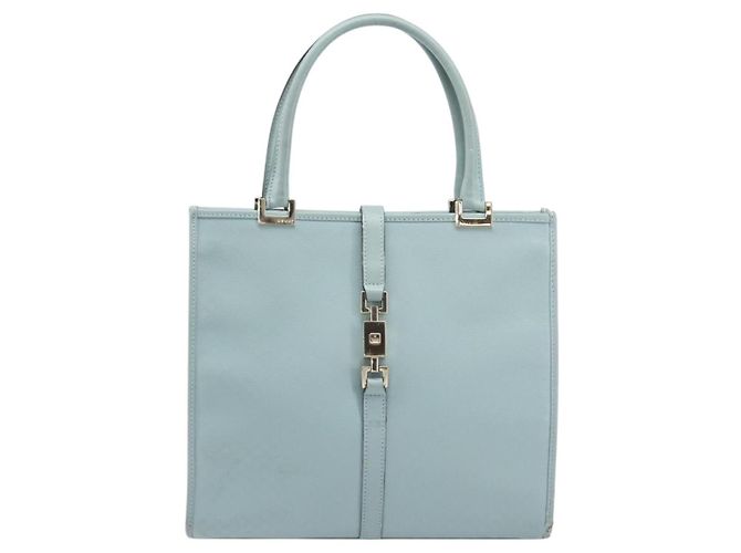 GUCCI Micro Guccissima Jackie Bag PVC Leather Light Blue 002 1065 - vista 2
