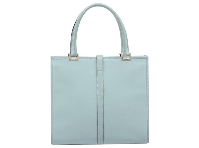 GUCCI Micro Guccissima Jackie Bag PVC Leather Light Blue 002 1065 - vista 3