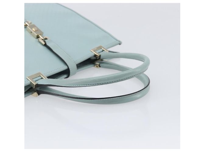 GUCCI Micro Guccissima Jackie Bag PVC Leather Light Blue 002 1065 - vista 8