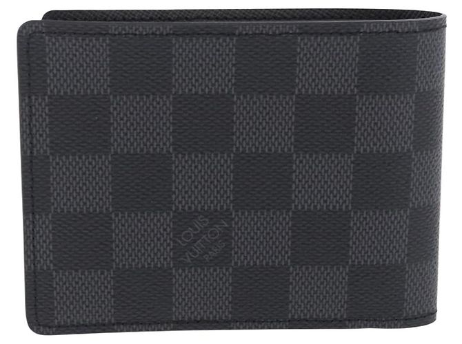 LOUIS VUITTON Damier Graphite Portefeuille Multripru Wallet N63258 - vista 13