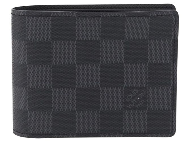 LOUIS VUITTON Damier Graphite Portefeuille Multripru Wallet N63258 - vista 2