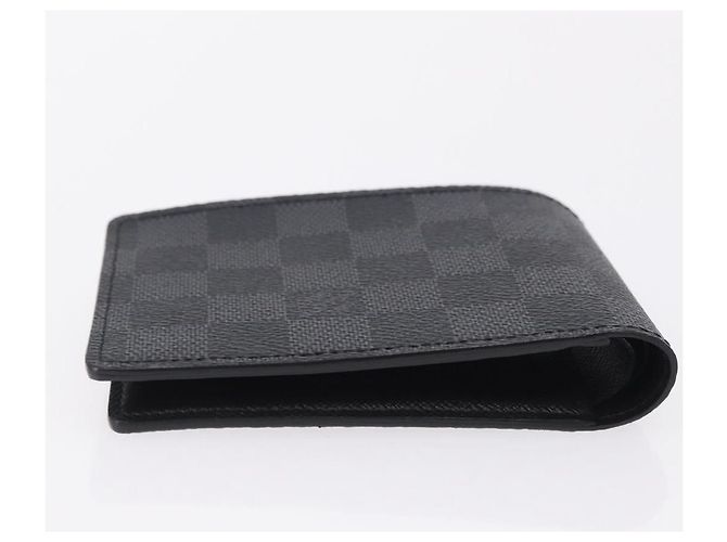 LOUIS VUITTON Damier Graphite Portefeuille Multripru Wallet N63258 - vista 6