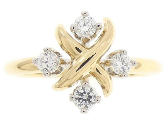 Autre Marque Tiffany & Co. Ehering aus Platin und Gelbgold - Ansicht 2