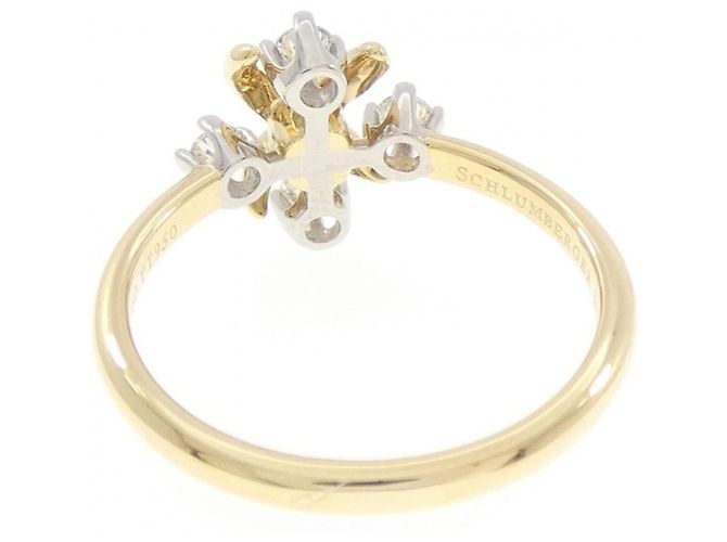 Autre Marque Tiffany & Co. Ehering aus Platin und Gelbgold - Ansicht 3