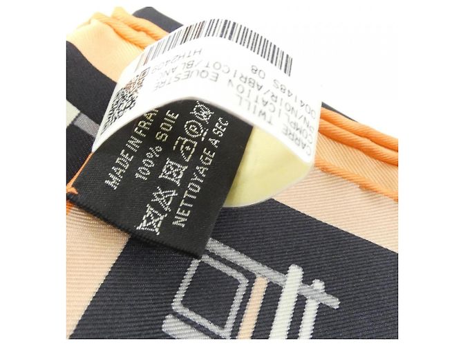 Hermès Foulard Hermes COMPLICATION EQUESTRE Carre Nero Bianco - vista 3