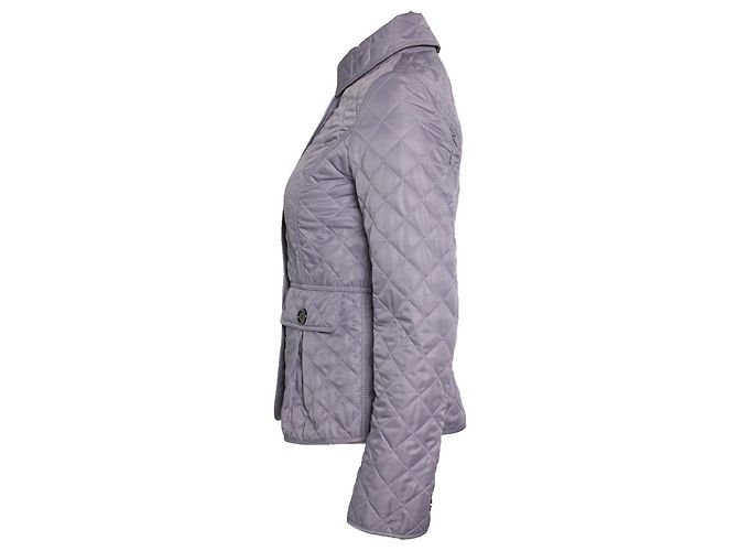 Burberry, lila purple gesteppte Windjacke - Ansicht 5