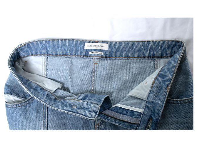 Isabel Marant Etoile, falda vaquera - vista 5