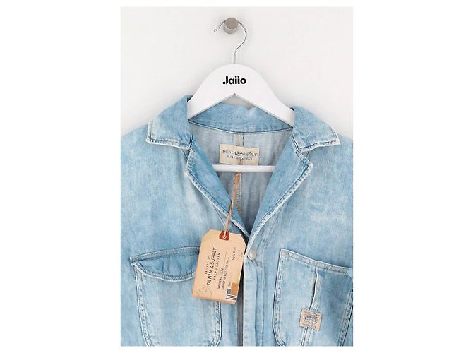 Ralph Lauren Mono azul de algodón - vista 2