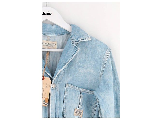 Ralph Lauren Mono azul de algodón - vista 3