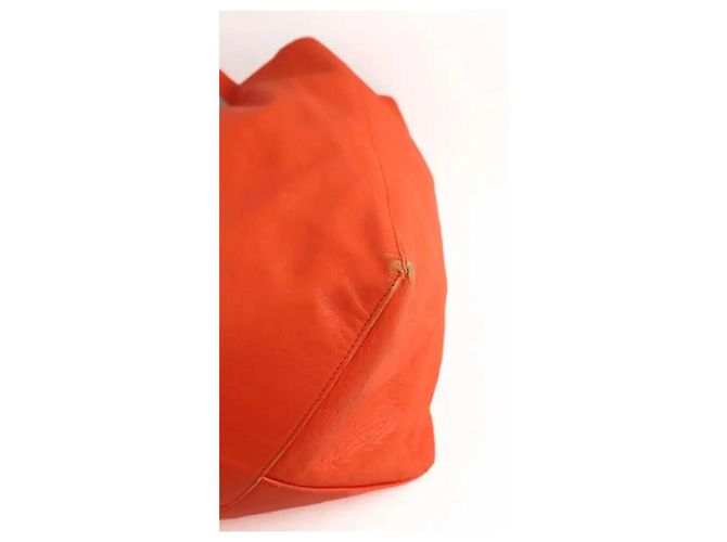 Cabas Céline Oranger Leder-Horizontal-Shopper - Ansicht 5