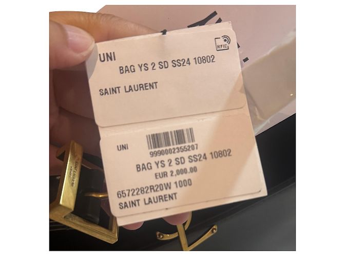 Borsa Hobo in Pelle Le 5 à 7 di Saint Laurent - vista 10