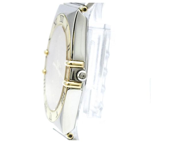 Omega Constellation Quartz Acero Inoxidable y Oro Amarillo 33 - vista 3