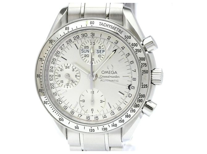 Omega Speedmaster Date Chronograph Automatic Stainless Steel 39 - vista 2