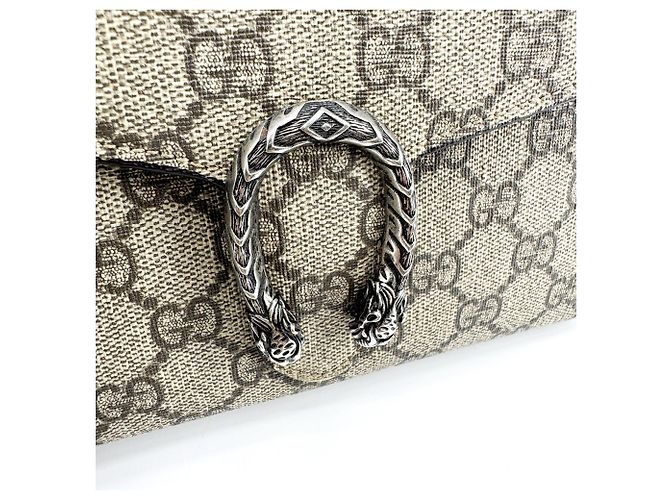 Gucci Dionysus Chain GG Coated Canvas Super Mini - vista 7