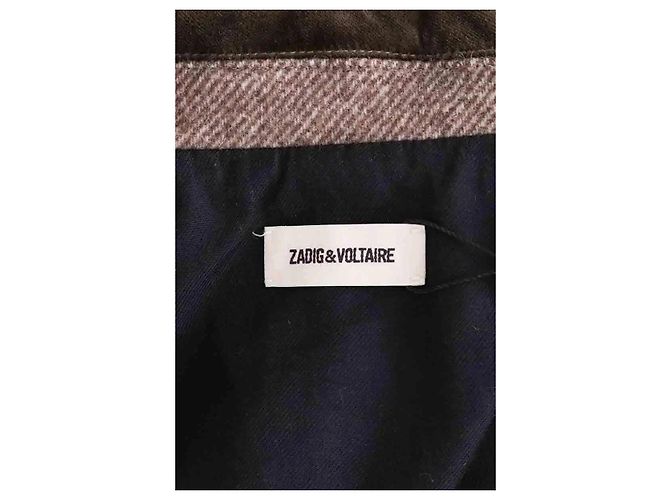Zadig & Voltaire Abrigo Mad chine marrón - vista 5
