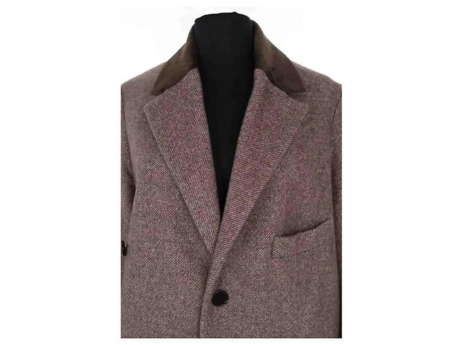 Zadig & Voltaire Abrigo Mad chine marrón - vista 2