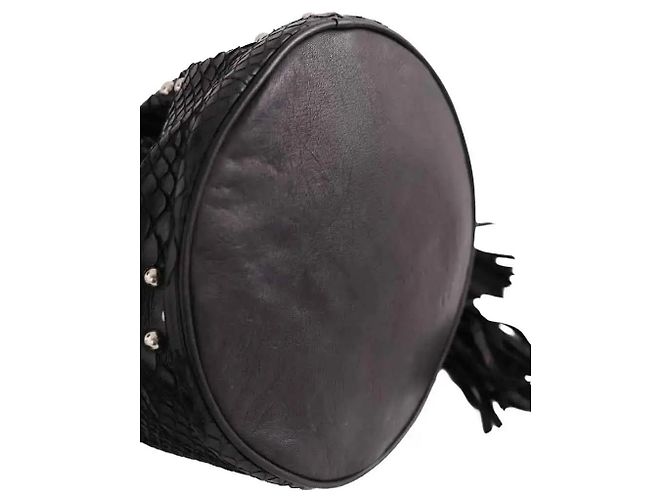 Claris Virot Borsa a secchiello nera - vista 4