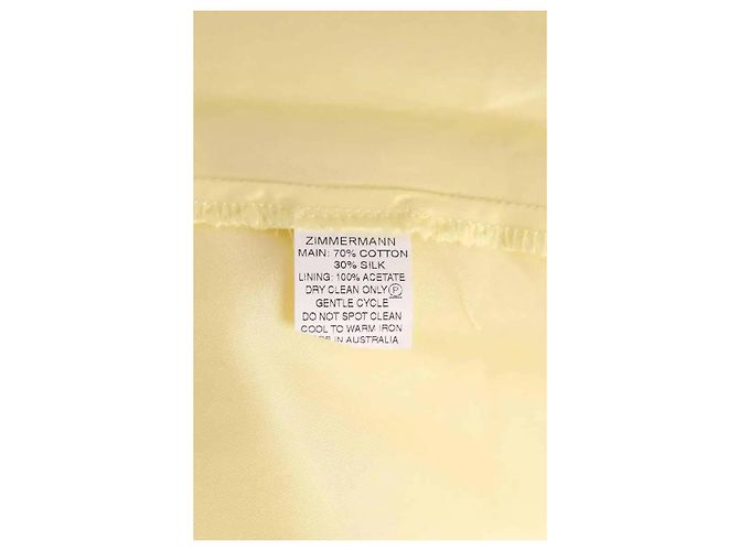 Zimmermann Vestido amarillo - vista 6