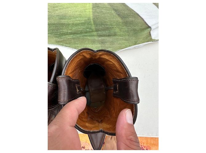 Autre Marque Sancho Botas Western de Cuero Marrón - vista 10