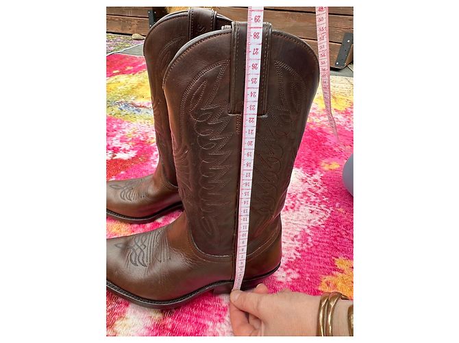 Autre Marque Sancho Botas Western de Cuero Marrón - vista 11