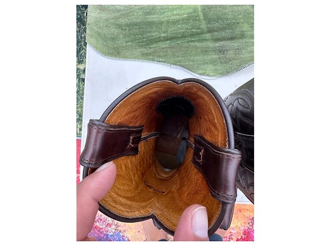 Autre Marque Sancho Botas Western de Cuero Marrón - vista 9