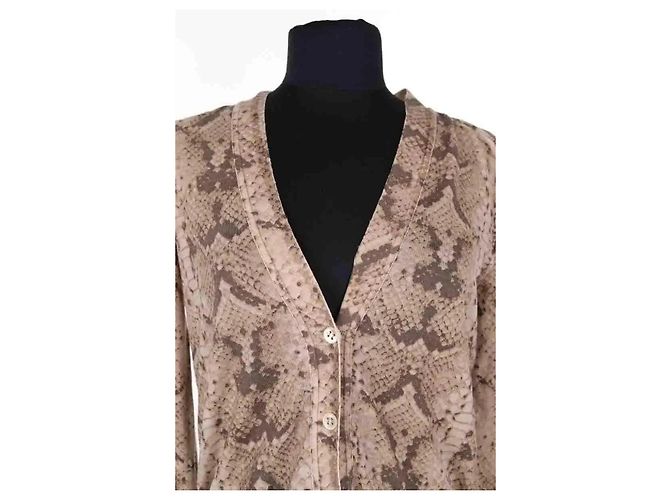 Yves Saint Laurent Brauner Cardigan - Ansicht 2