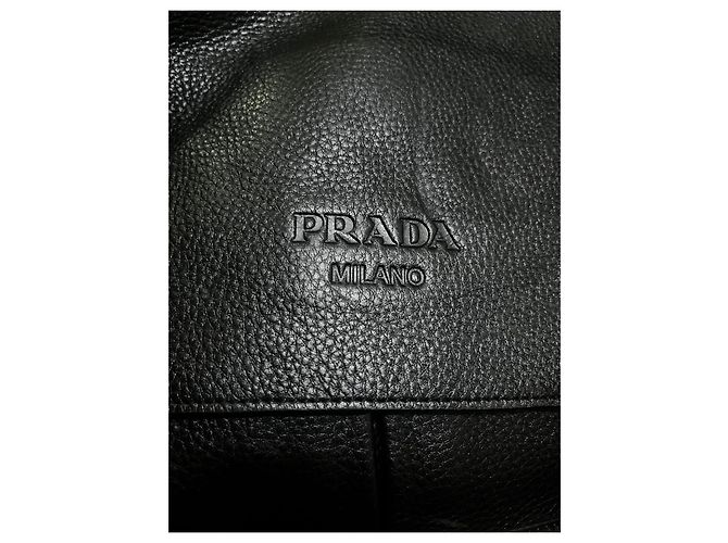 Bolsa Messenger Prada em pele de veado - vista 2