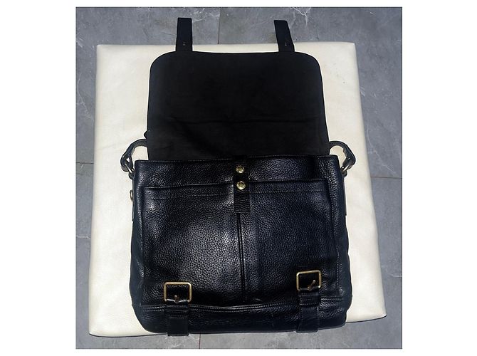 Bolsa Messenger Prada em pele de veado - vista 5