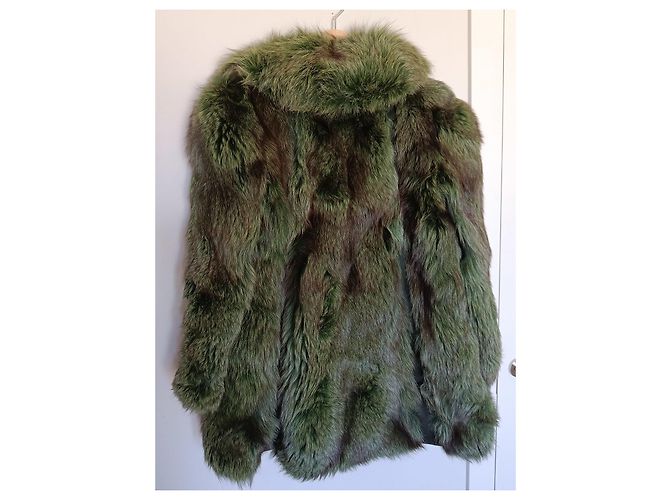 Loewe Cappotto in pelle verde - vista 2