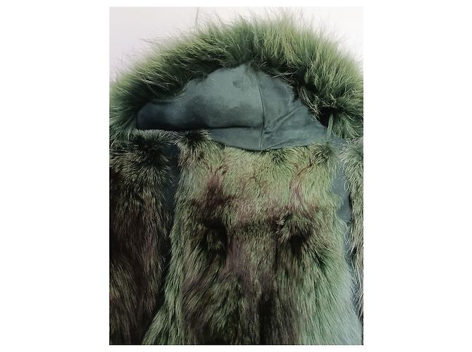 Loewe Cappotto in pelle verde - vista 5