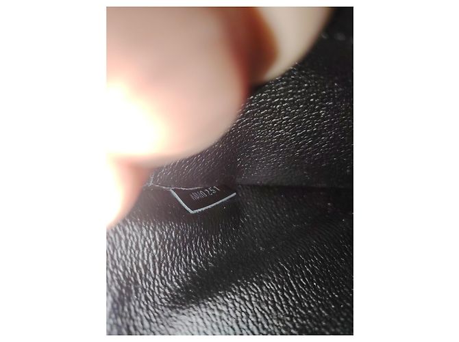 Pochette Louis Vuitton Urs Fischer Monogram Nero in pelle - vista 6