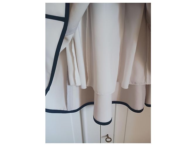 Vestido Mangano Jeanette con detalles contrastados - vista 5