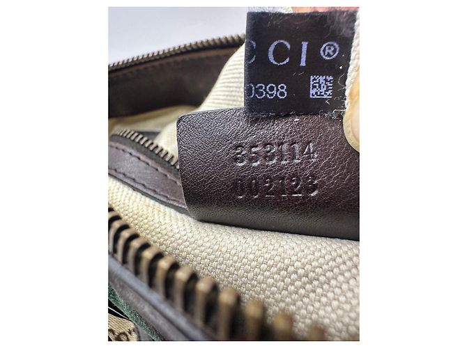 Bamboo Borsa Hobo Gucci Rania Tela Monogram GG - vista 14
