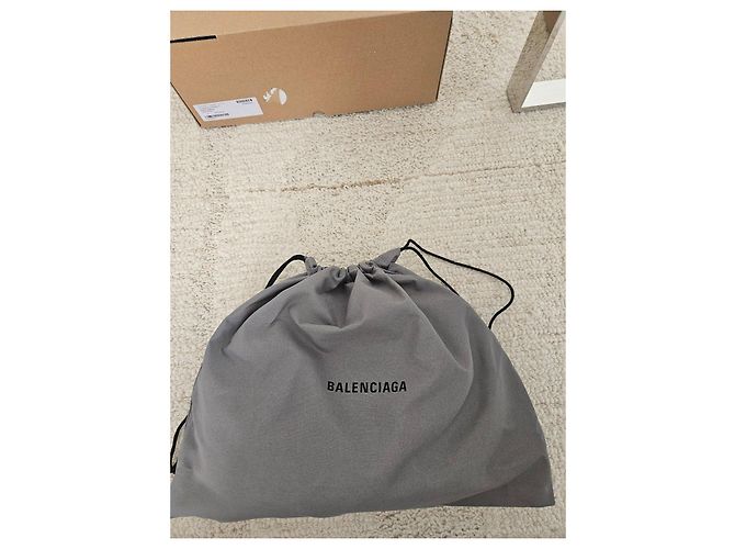 Balenciaga Le Cagole Borsa a Tracolla - Pelle Bianca - vista 19