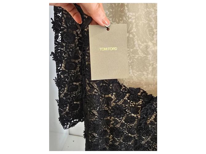 Tom Ford Abito da Sera in Pizzo 3D Schiena Scoperta - vista 8