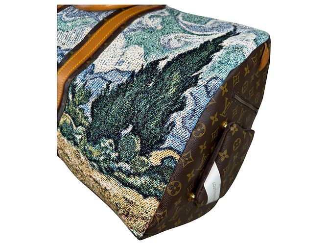 Louis Vuitton Keepall 55 Monogram Van Gogh Reisetasche - Ansicht 12