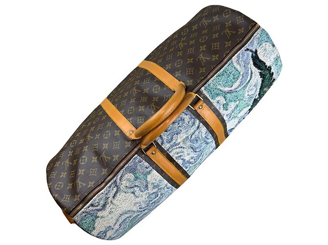 Louis Vuitton Keepall 55 Monogram Van Gogh Reisetasche - Ansicht 5