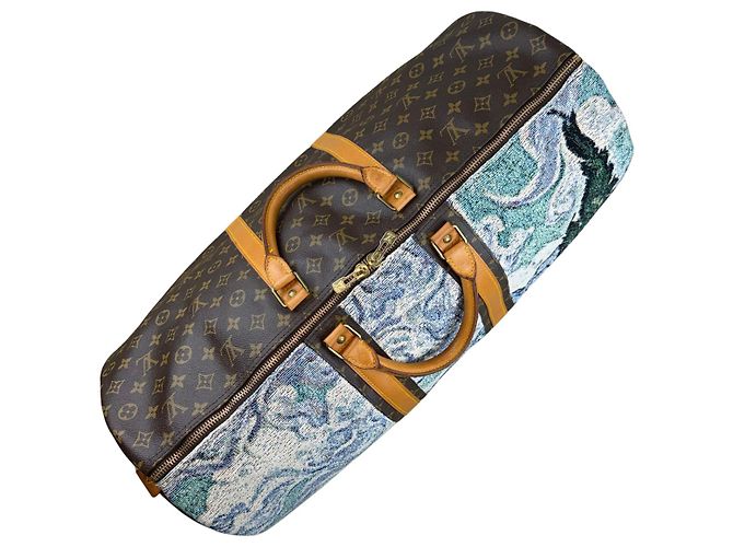 Louis Vuitton Keepall 55 Monogram Van Gogh Reisetasche - Ansicht 6