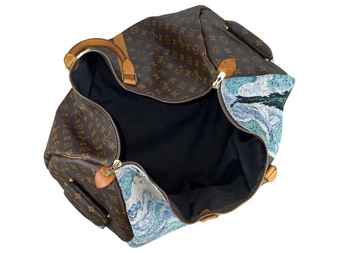 Louis Vuitton Keepall 55 Monogram Van Gogh Reisetasche - Ansicht 7