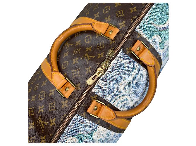 Louis Vuitton Keepall 55 Monogram Van Gogh Reisetasche - Ansicht 8